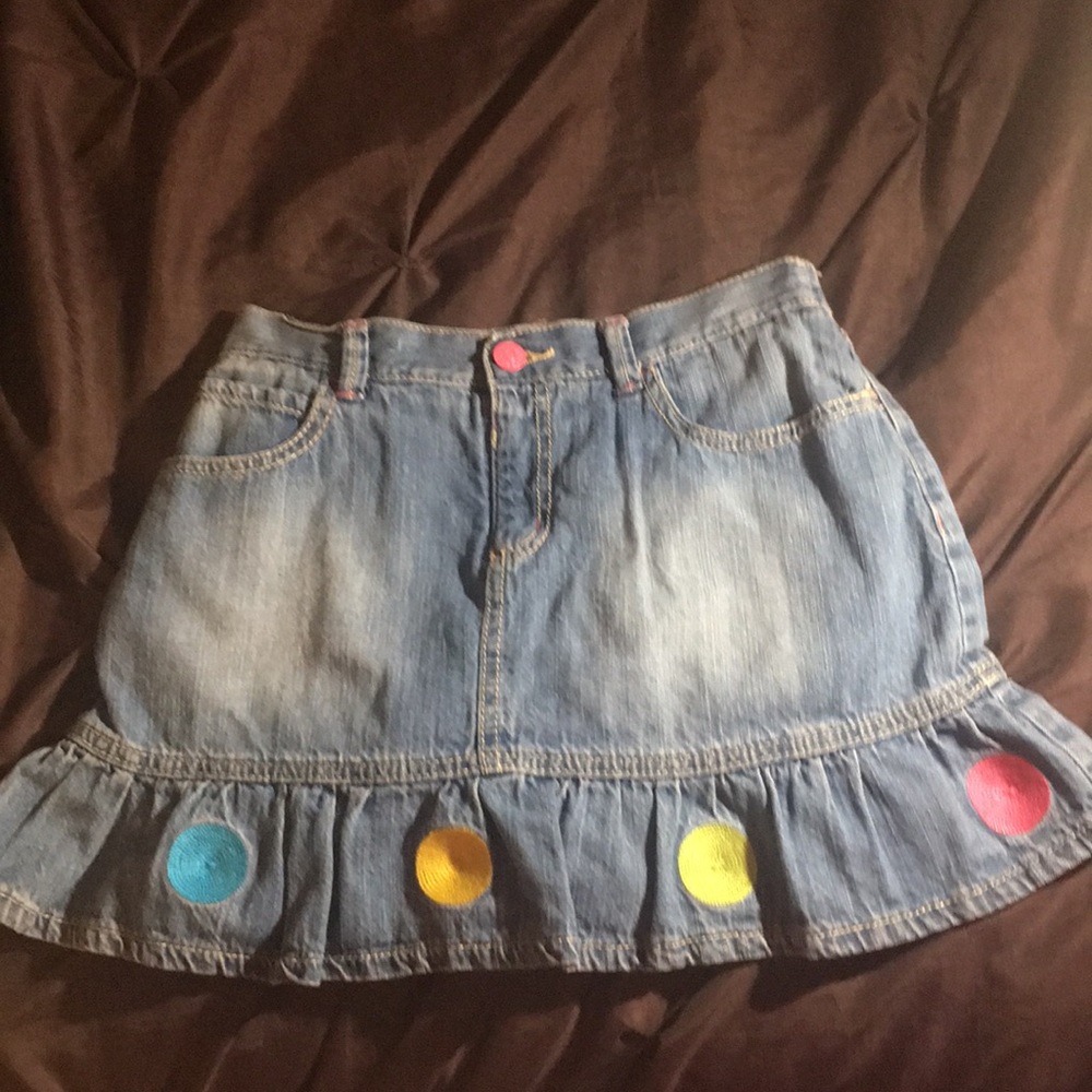 Super cute Flared Jean Skort